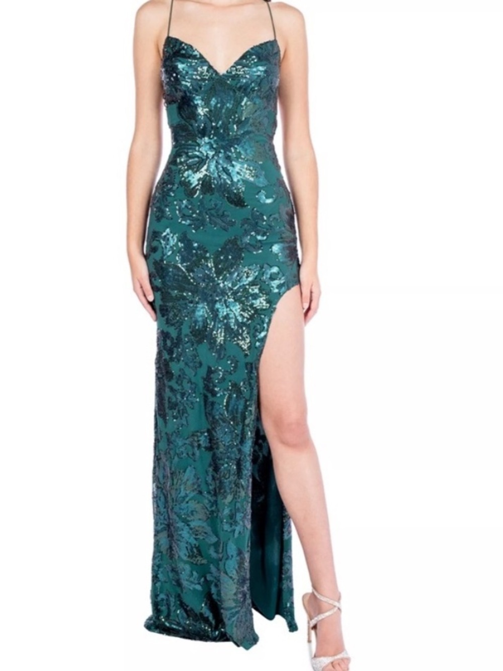 B Darlin Sequin Dress 7/8